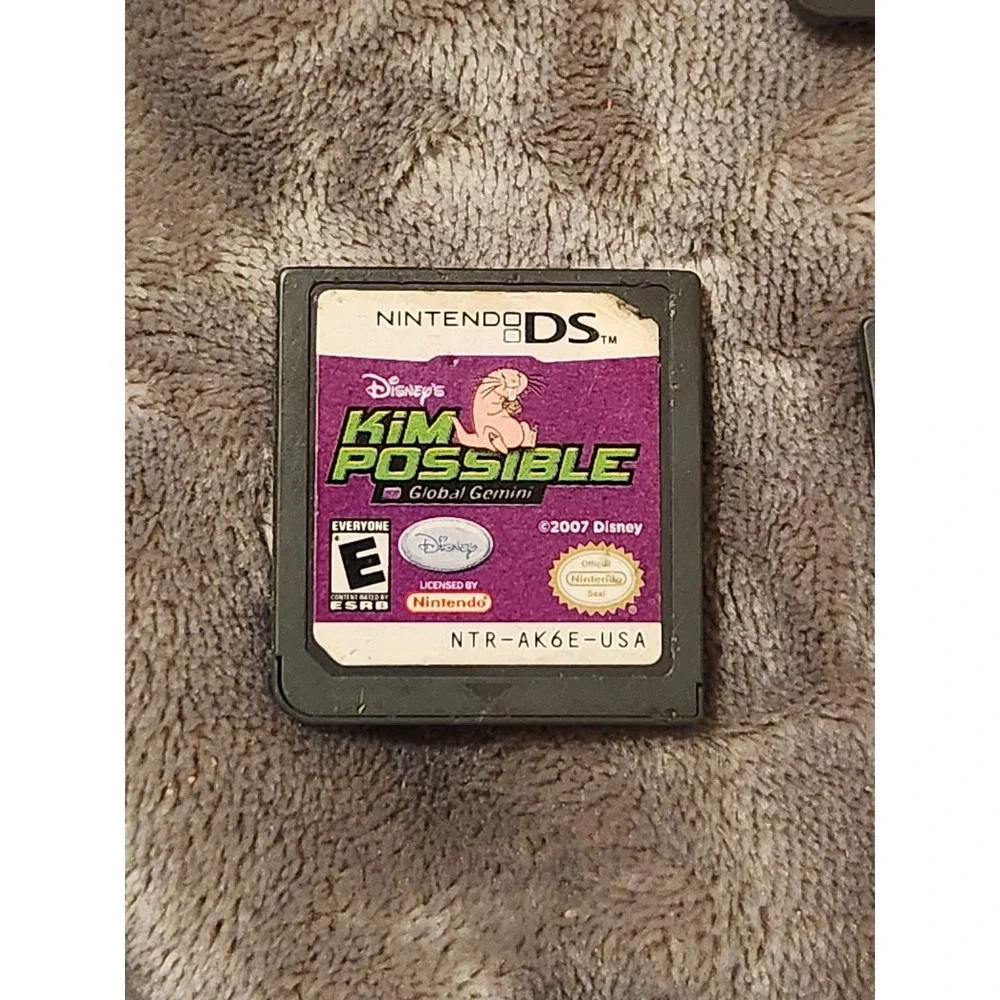 Disney's Kim Possible Global Gemini (Nintendo DS, 2007) Authentic Cartridge Only